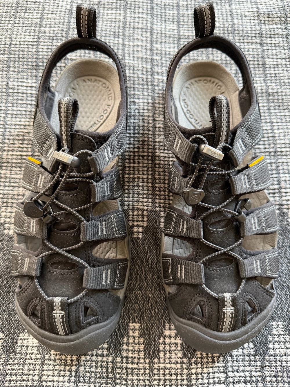 KEEN CNX CLEARWATER, SANDAL Black Closed-Toe Adventure Sandals
